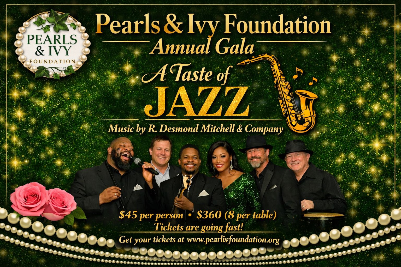 Pearls & Ivy Foundation Annual Gala - A Taste of Jazz